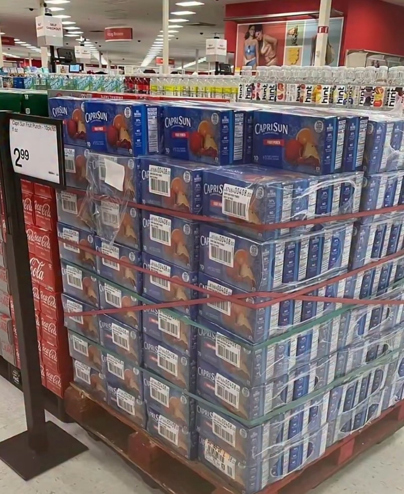 Capri Sun Pallet for Sale