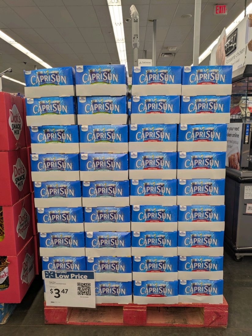 Capri Sun Pallet for Sale | Bulk Capri Sun Liquidation Pallets - Image 3