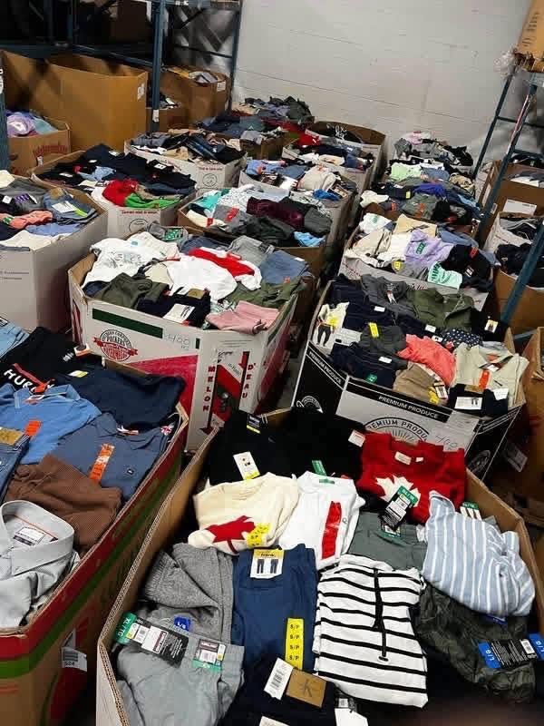 AMZ Wholesale Clothing Pallets