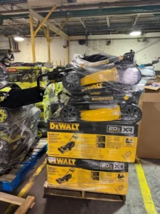 Battery Operated Lawn Mower Pallets