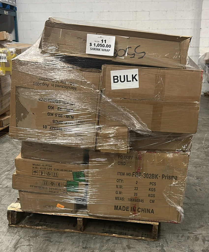 Bulk Shrink Wrap Pallet