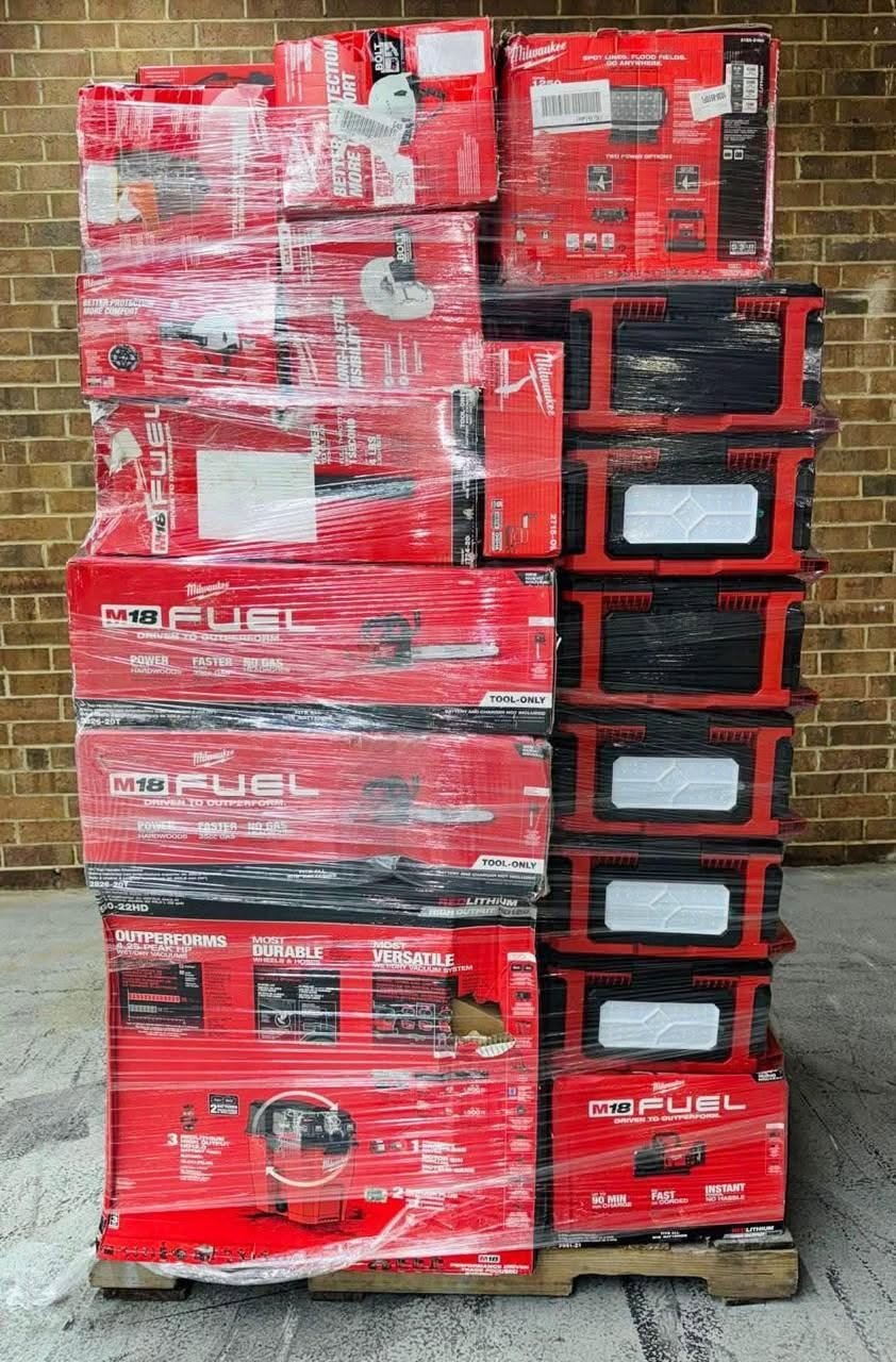 Milwaukee tool liquidation pallets - Image 3