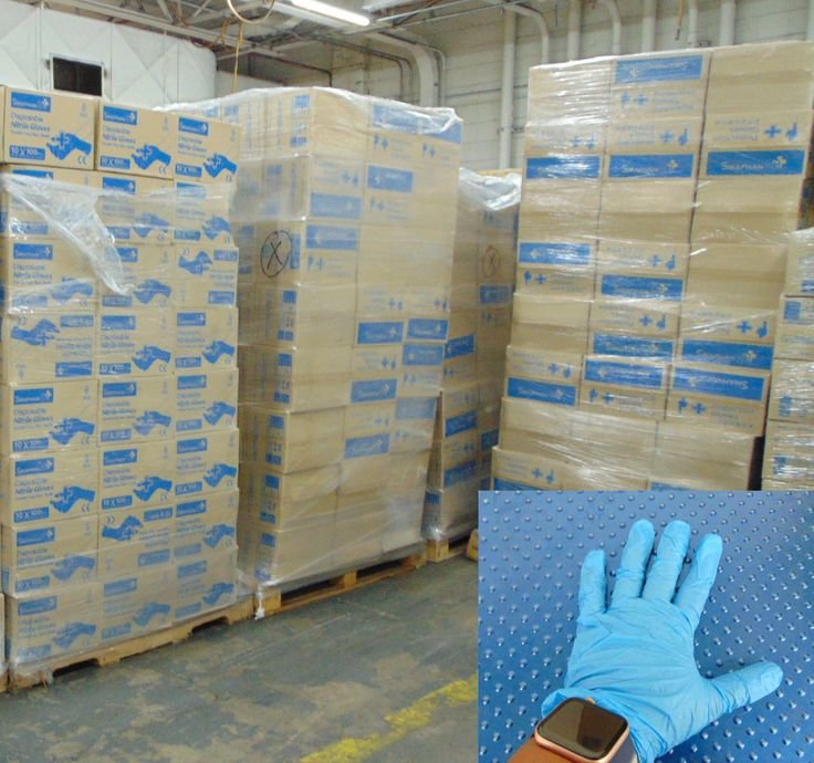 Wholesale Nitrile Gloves Pallet - Image 2