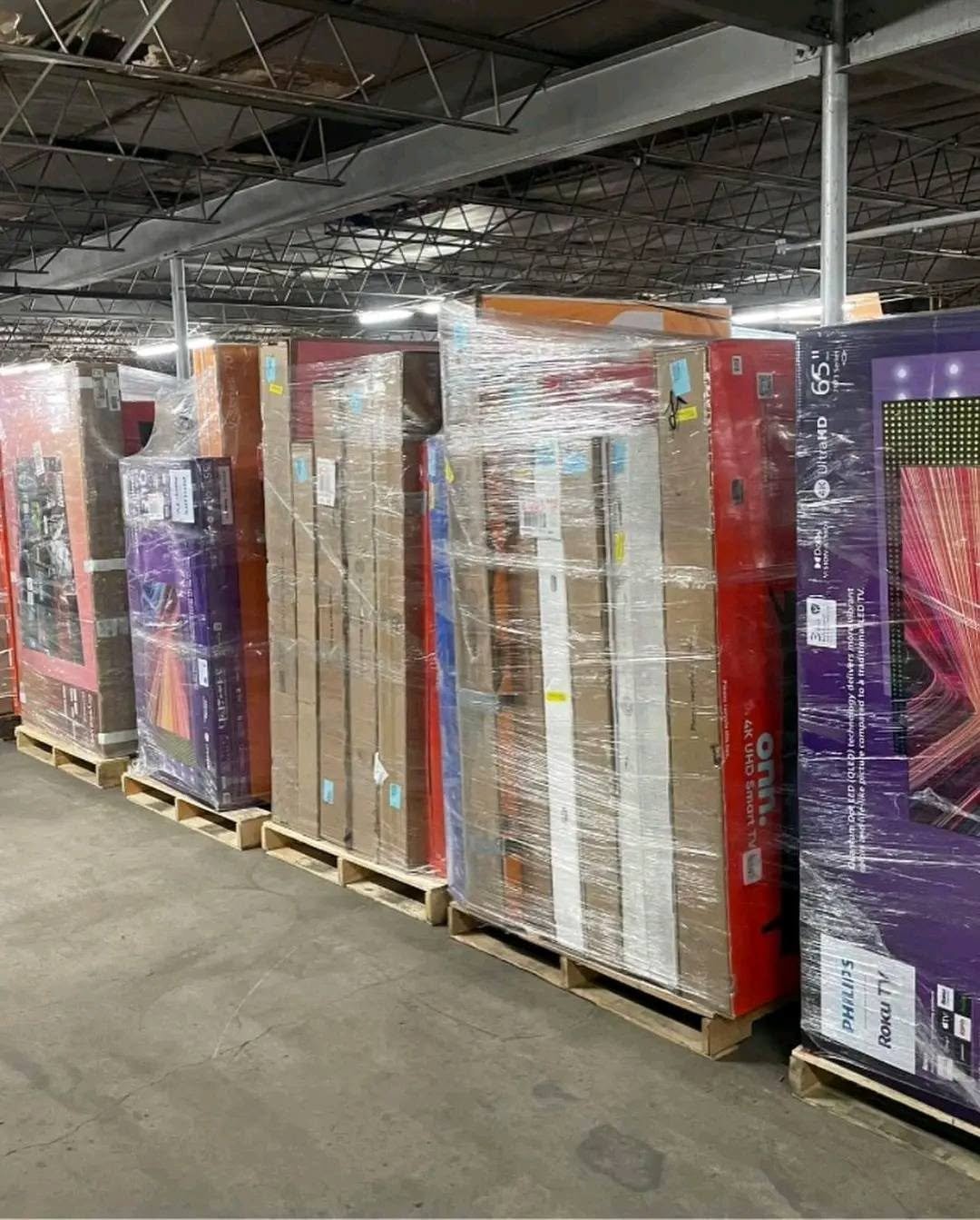 Wholesale Televisions Liquidation Pallets