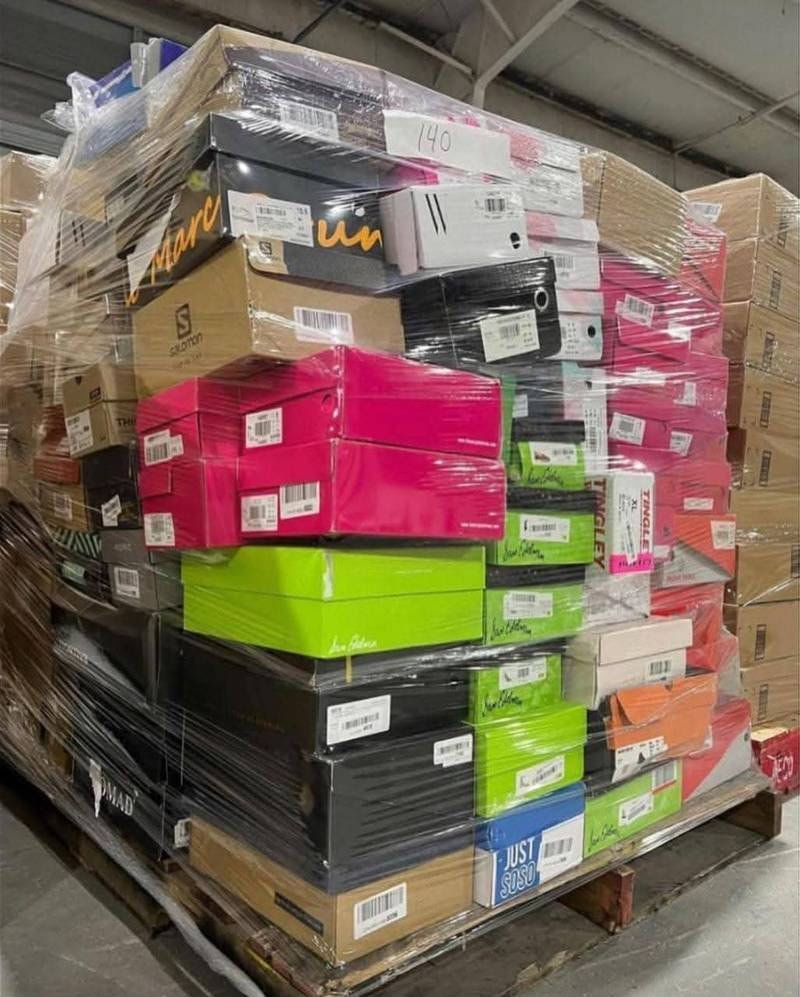 Mixed Sneakers Shoes Liquidation Pallets - Image 3