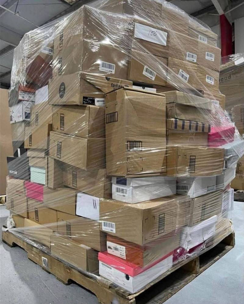 Mixed Sneakers Shoes Liquidation Pallets - Image 2