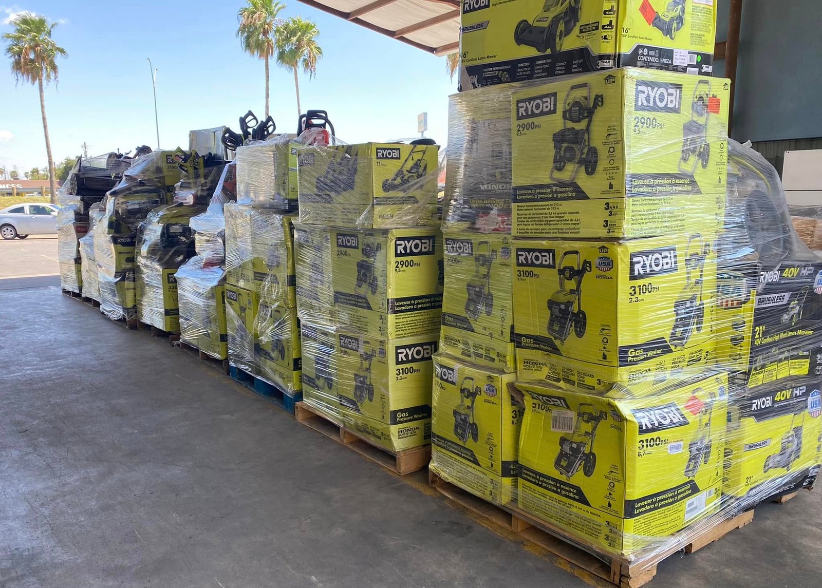 RYOBI pressure washer liquidation pallets - Image 7